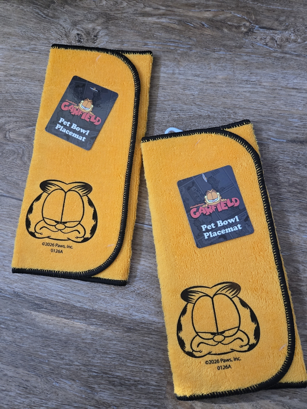 Garfield The Cat Pet Bowl Placemat - Nostalgia Cartoon ware by NICKELODEON
